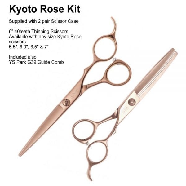 Kyoto Rose Scissor Thinners Kit
