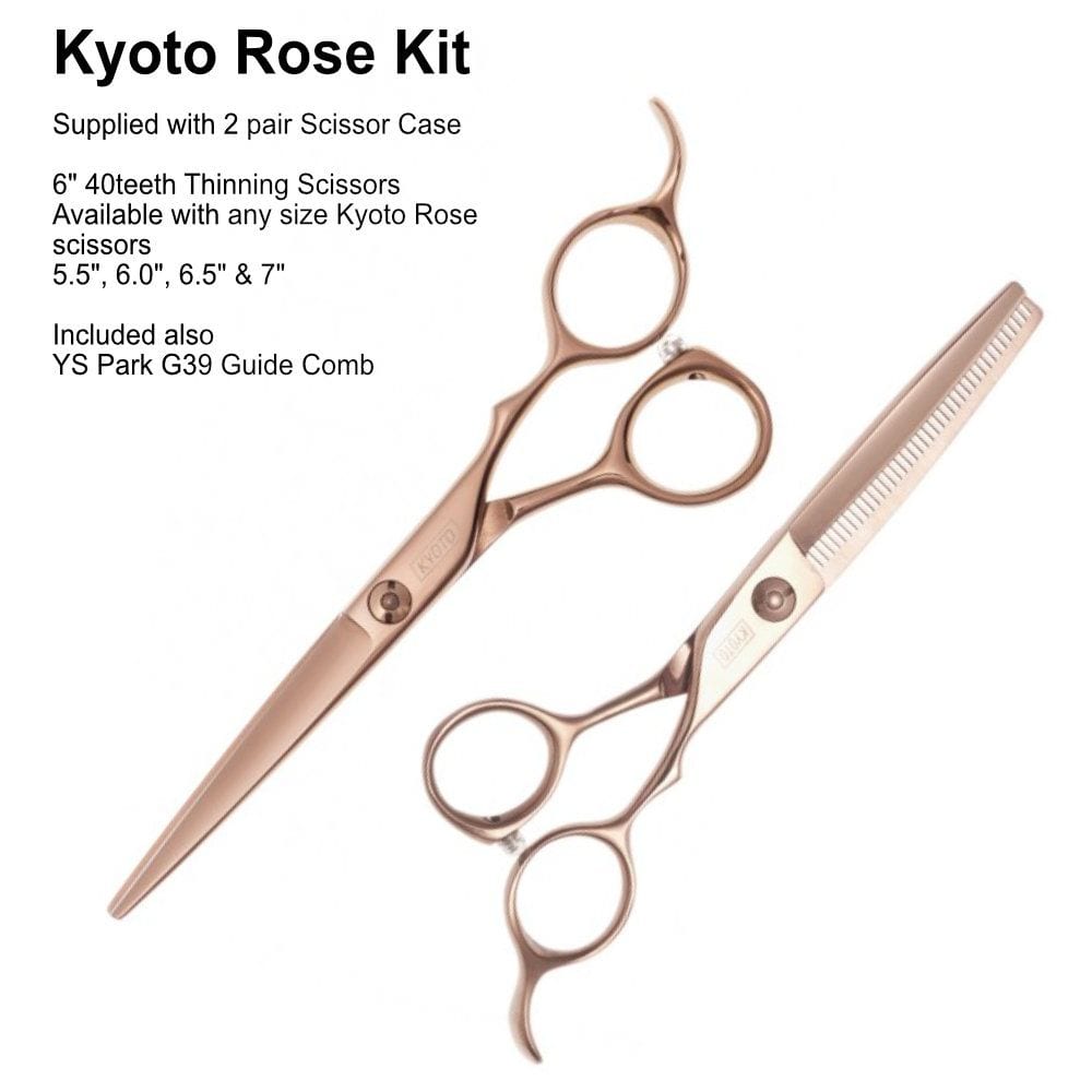 Kyoto Rose Scissor Thinners Kit