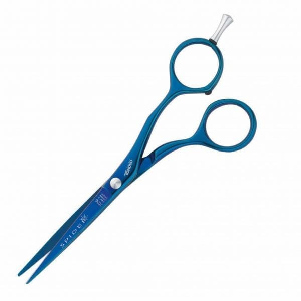 Tondeo Spider Blue Hairdressing Scissor 5.5"